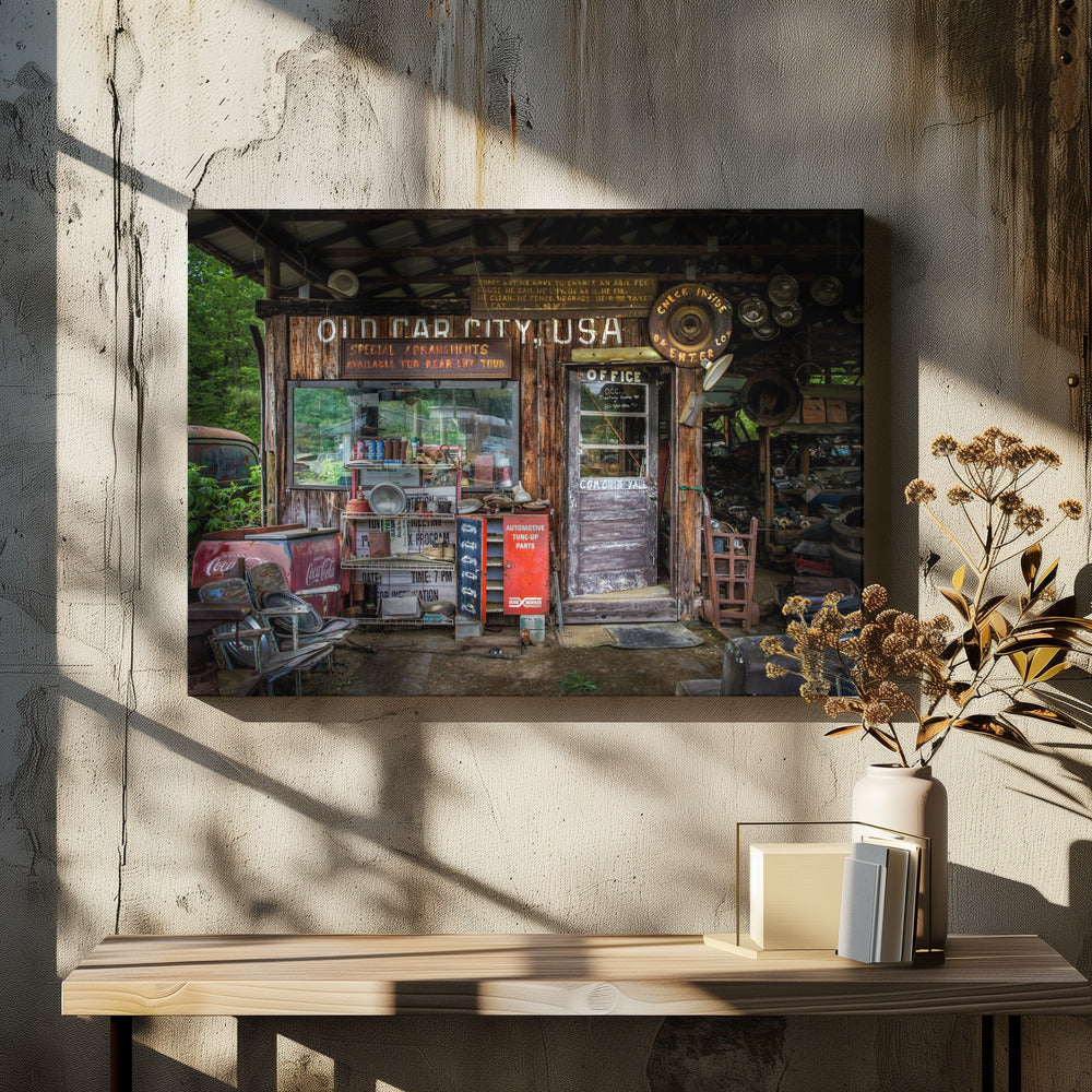Old Car City | Canvas