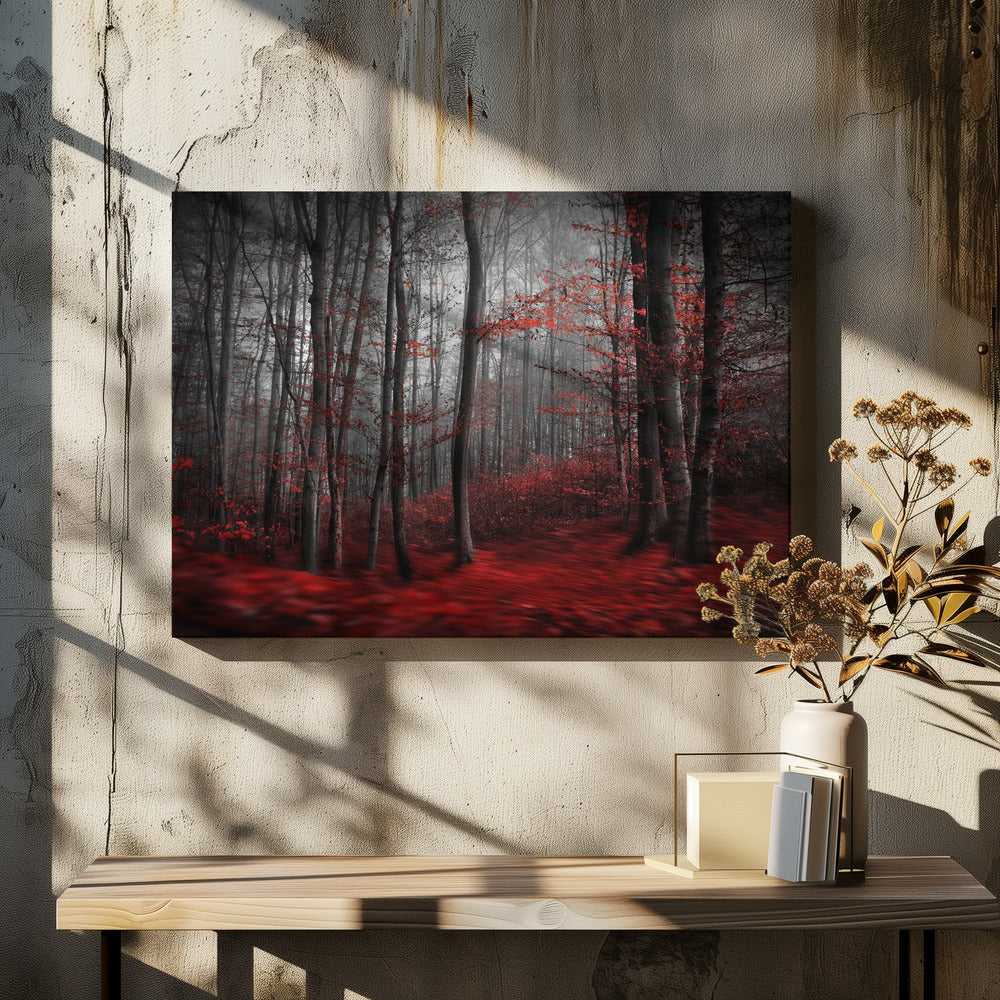 Bloedige Rivier | Canvas