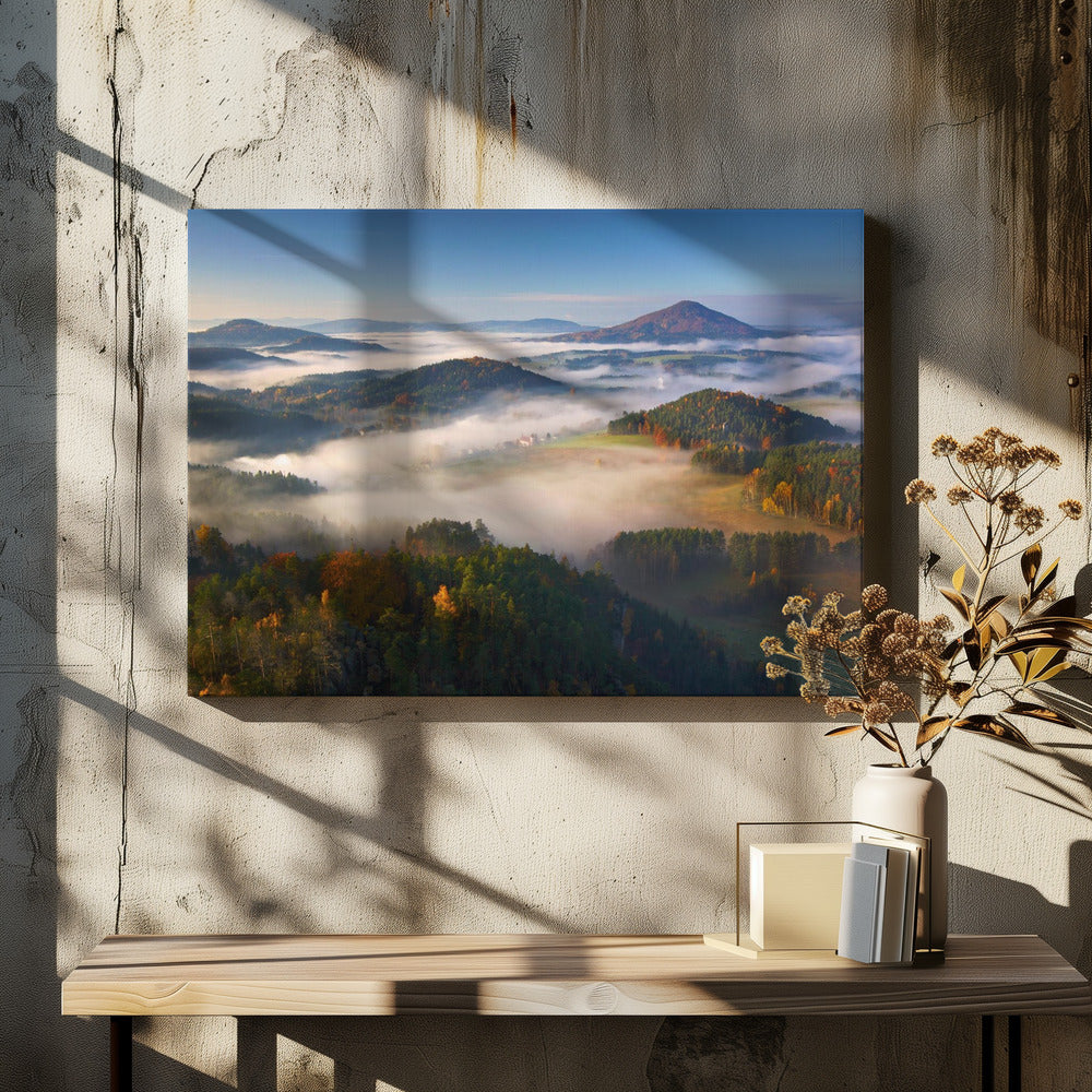 Herfstsprookje | Canvas