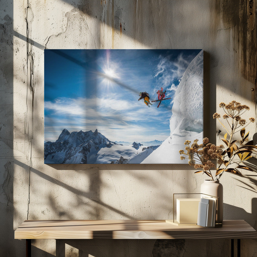 Springende legendes | Canvas