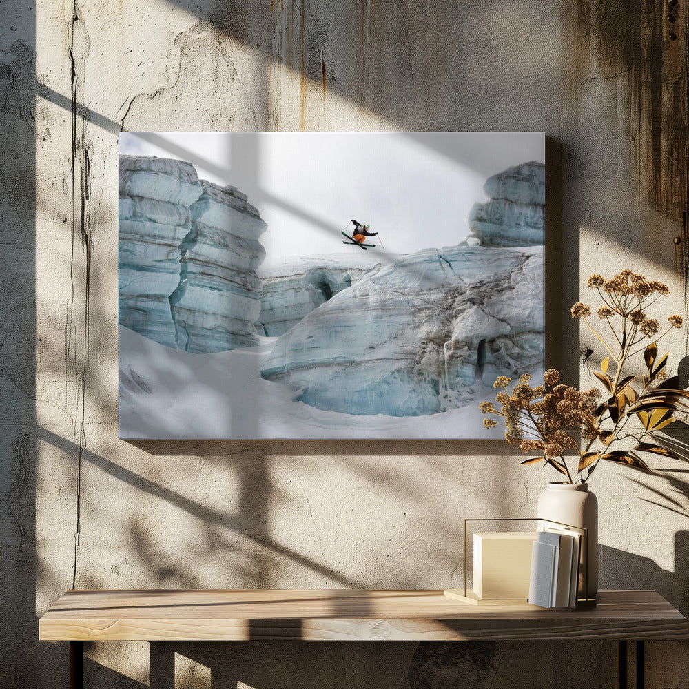 Candide Thovex uit het niets in het nergens | Canvas