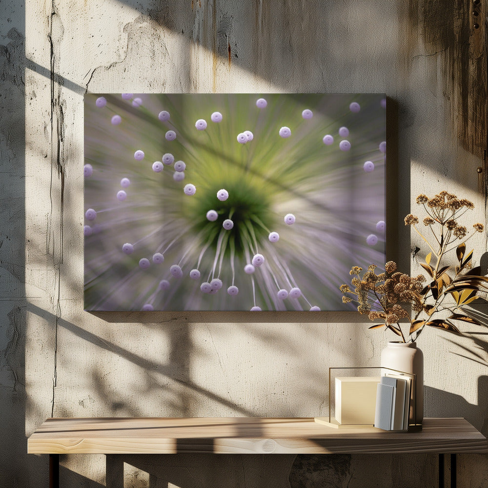 Groen en Wit II | Canvas