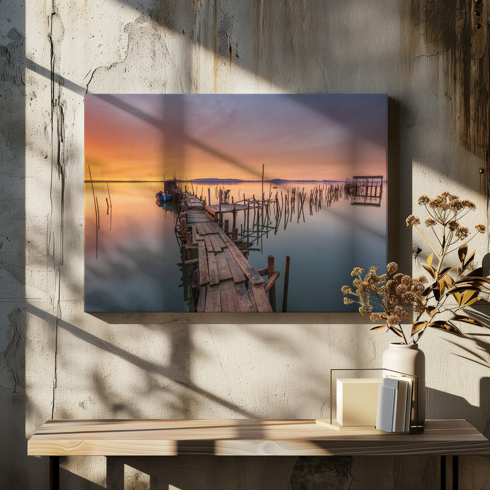 De laatste... Licht | Canvas