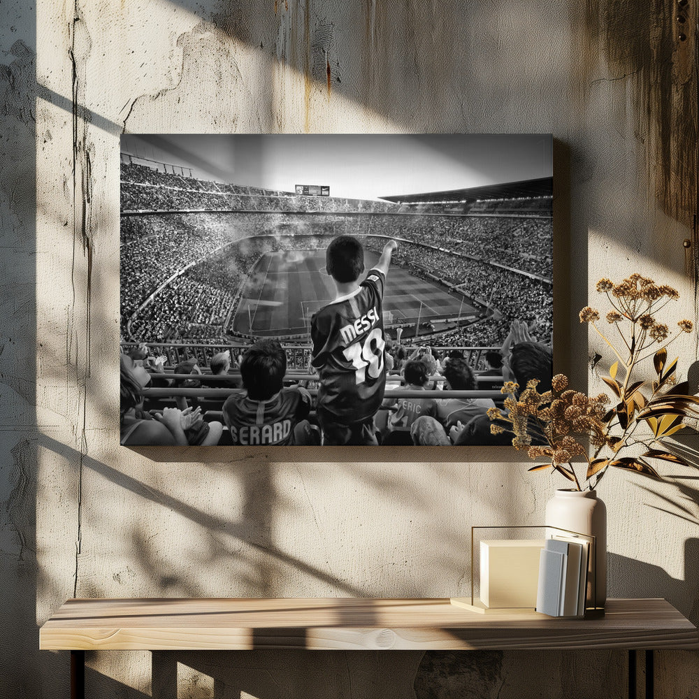 Kathedraal van het voetbal | Canvas