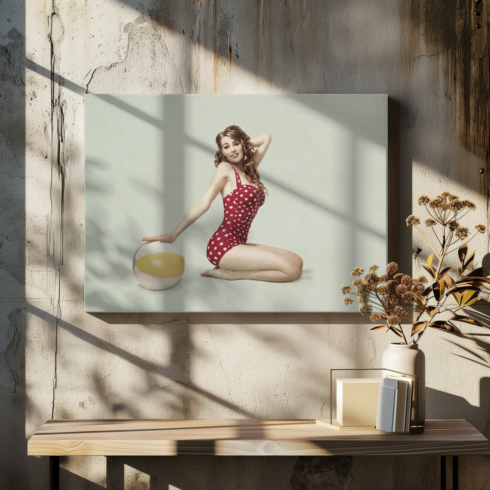 Strand Pin-up | Canvas