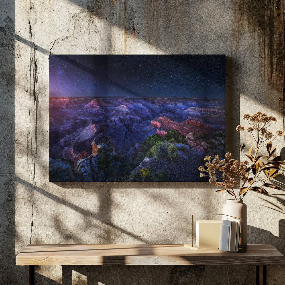 Grand Canyon Nacht | Canvas