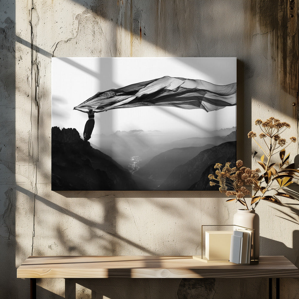Vrij als de wind | Canvas