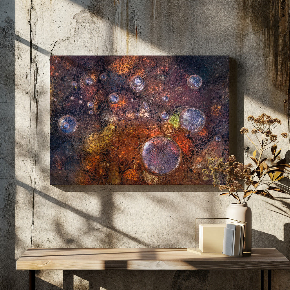 Winter over herfst | Canvas
