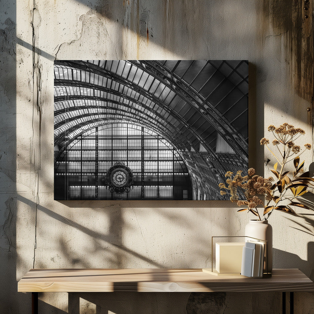 De escargot van de tijd | Canvas