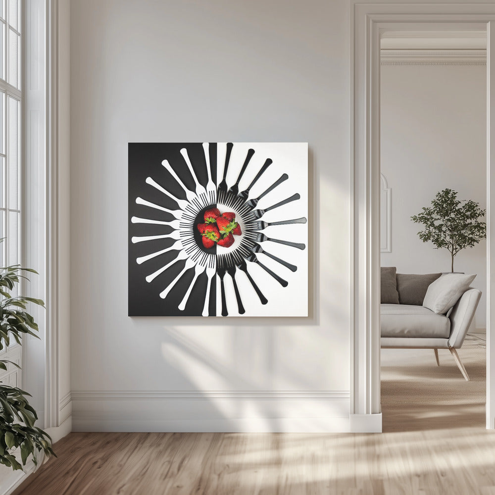 Aardbeienontwerpen | Canvas