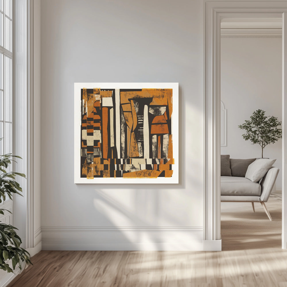 Abstracte harmonie | Canvas