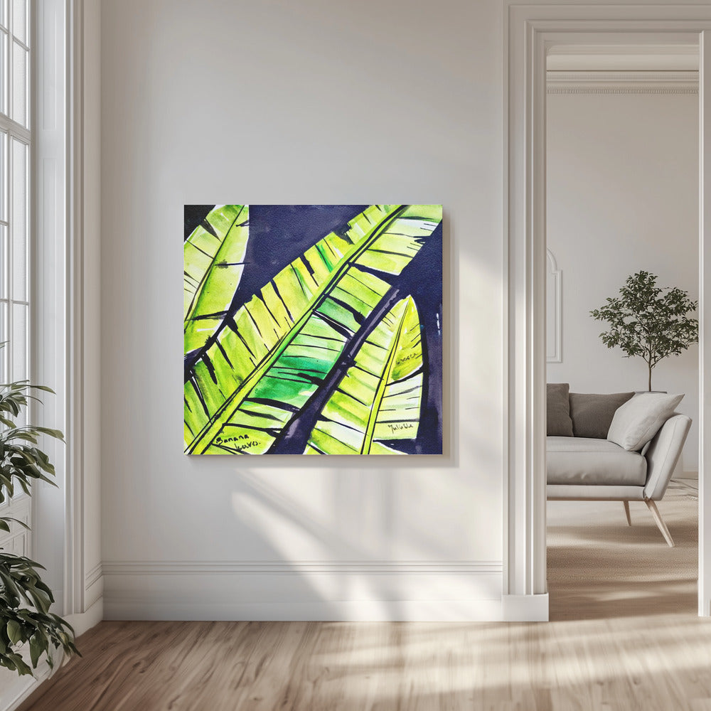 Bananenbladeren | Canvas