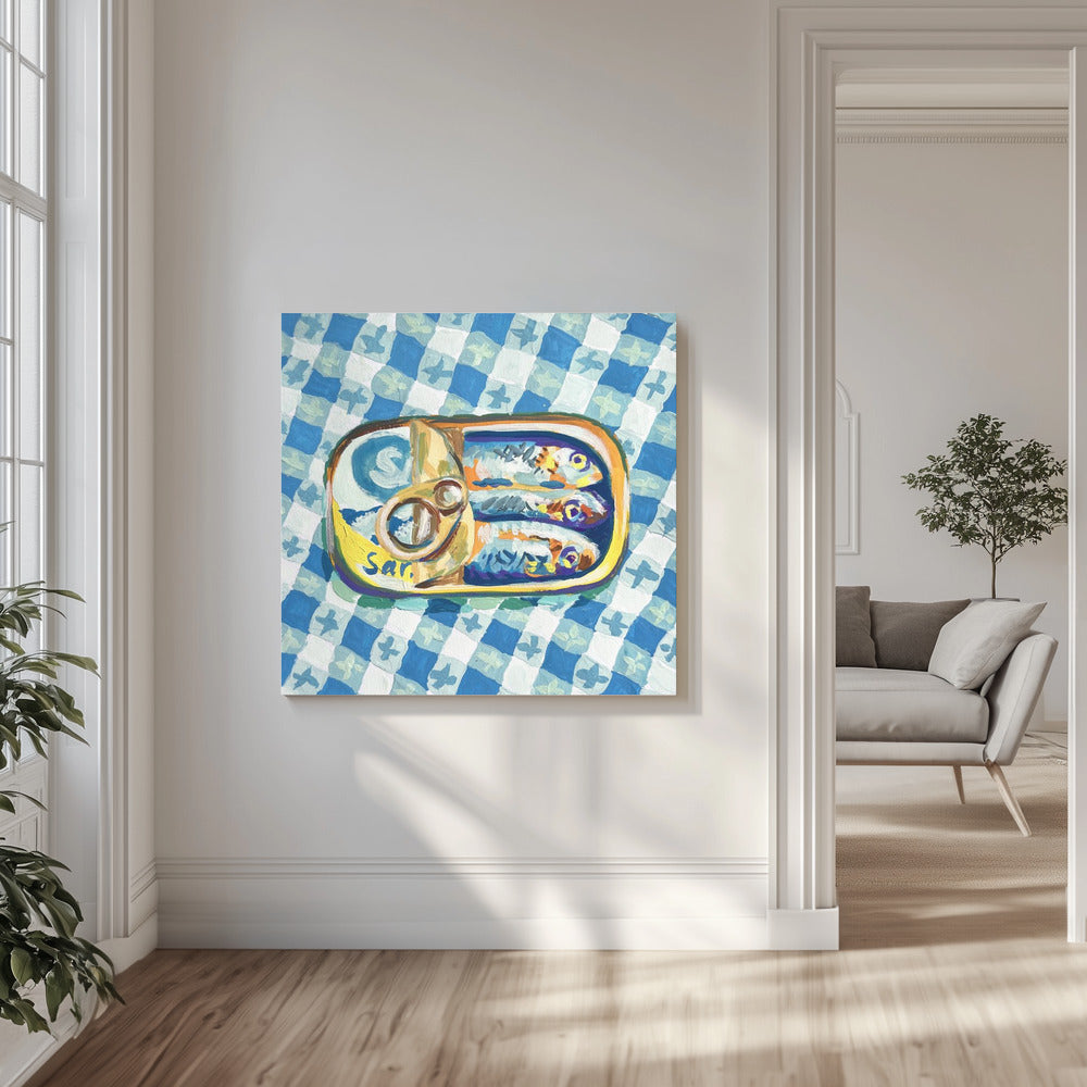 Blikje sardines | Canvas