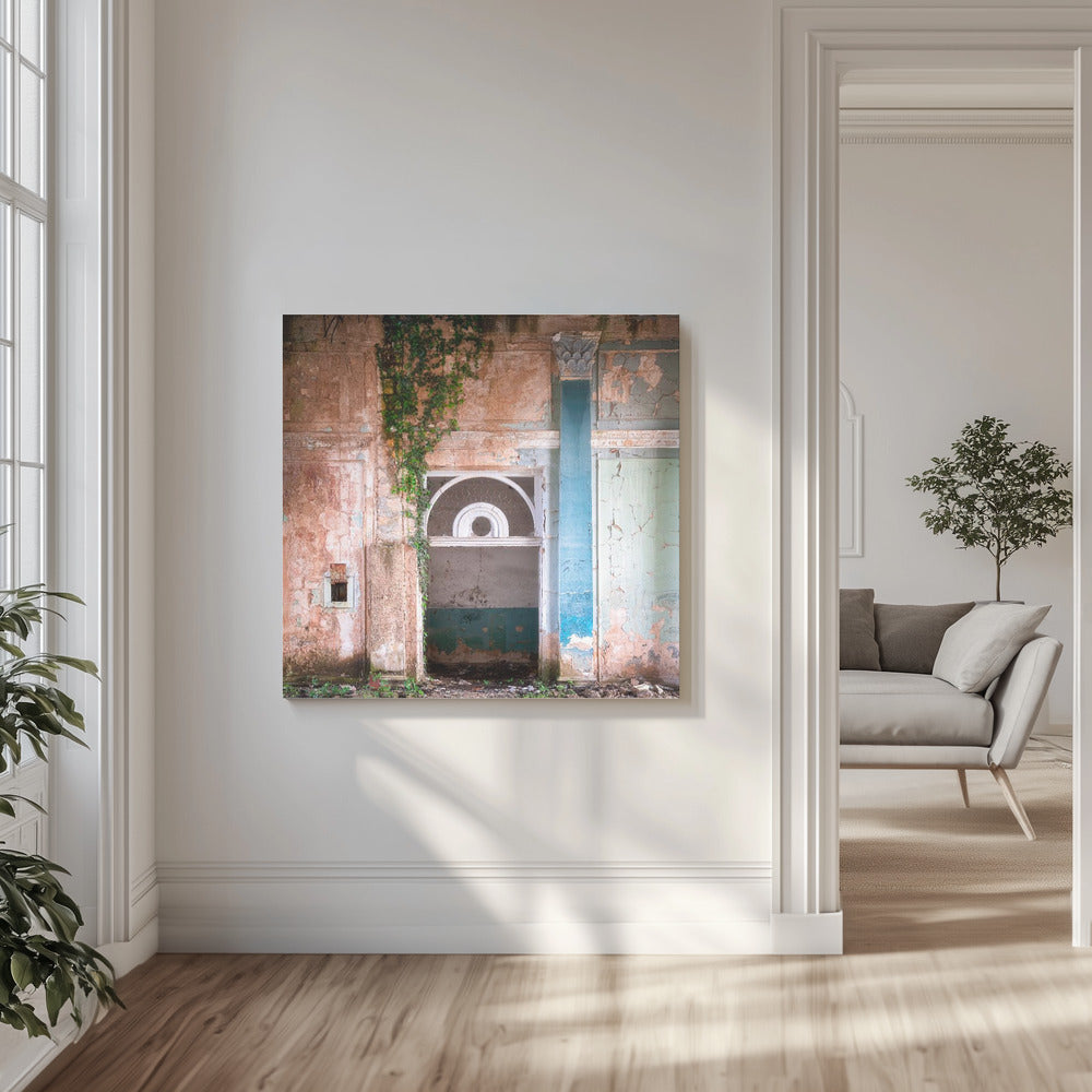 Overwoekerde ingang | Canvas