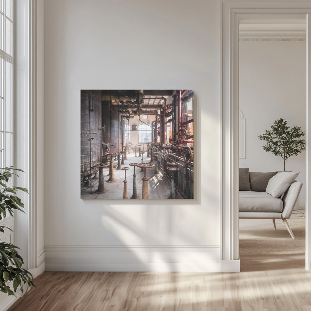 Industrie in verval | Canvas