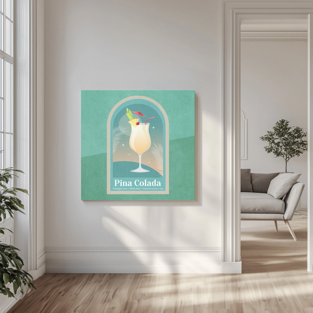 Tropisch genot | Canvas
