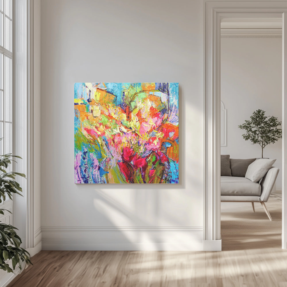 Schitterende Bloeiende Scape | Canvas