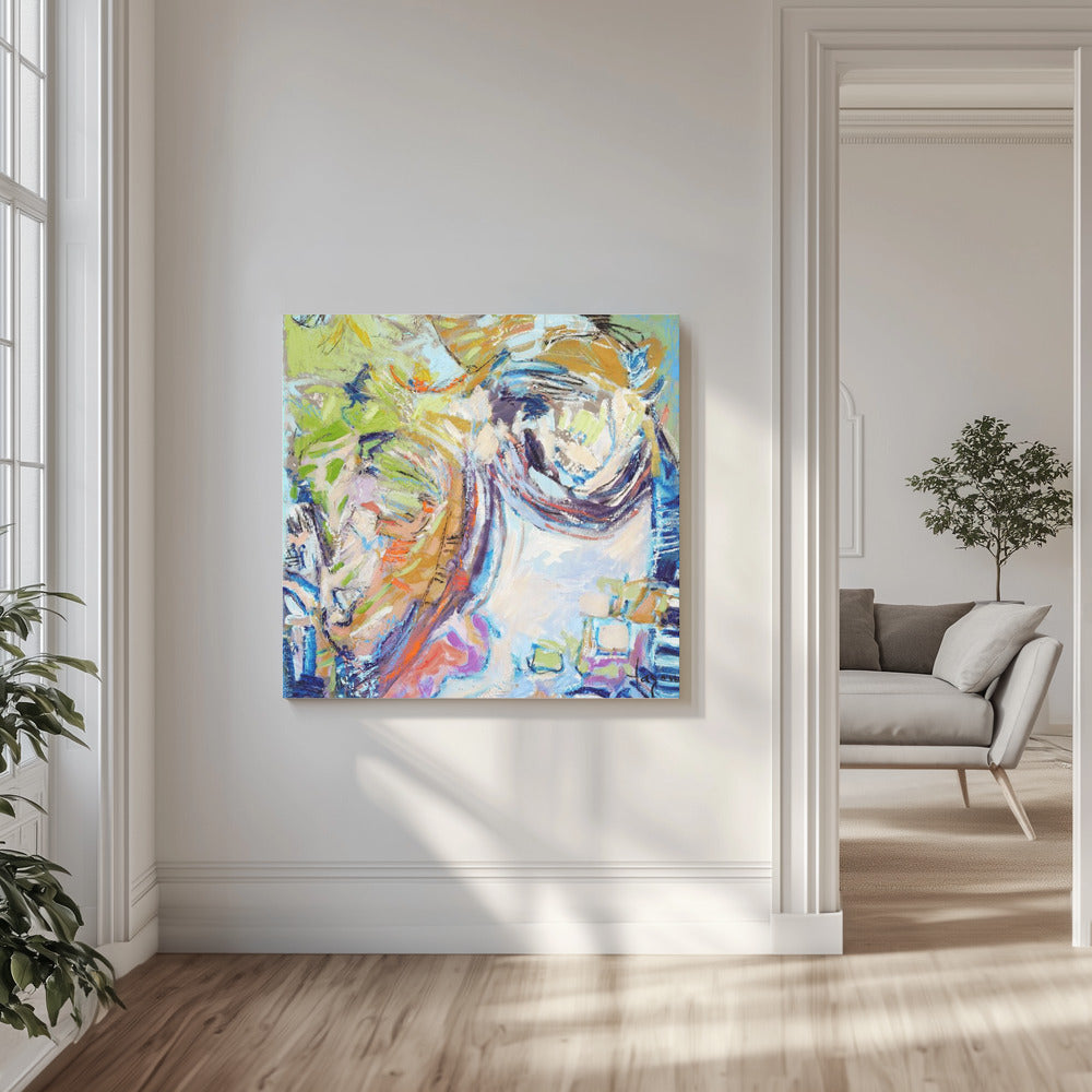 Bloemenpracht onthuld | Canvas