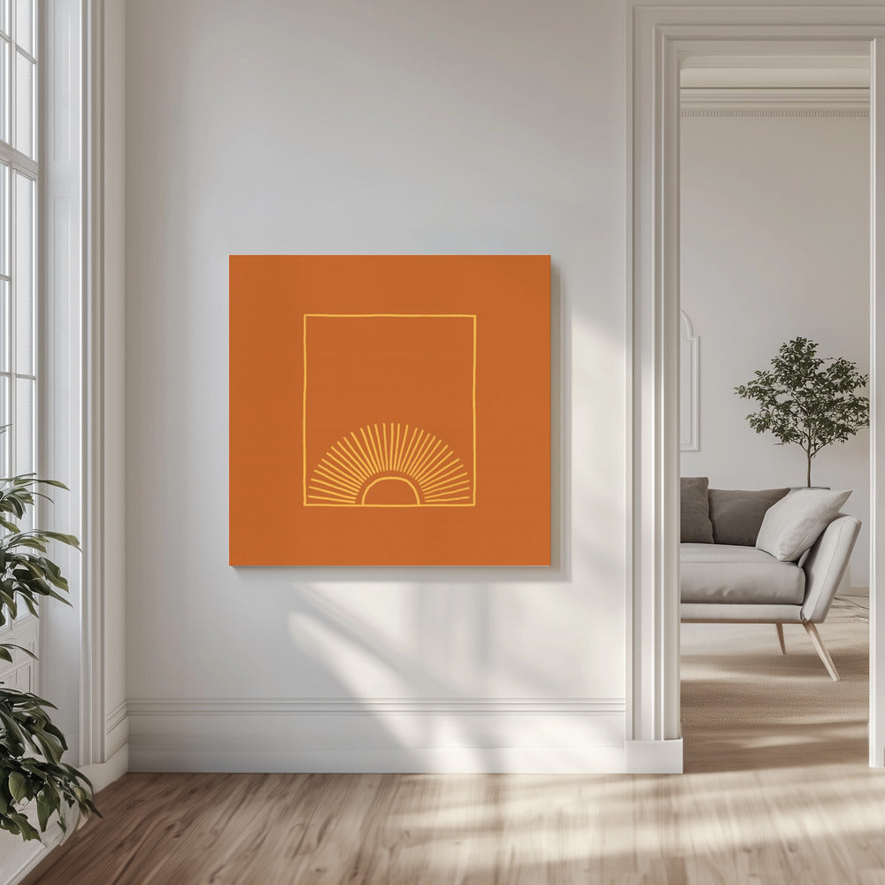 Karamel Minimal Sun | Canvas