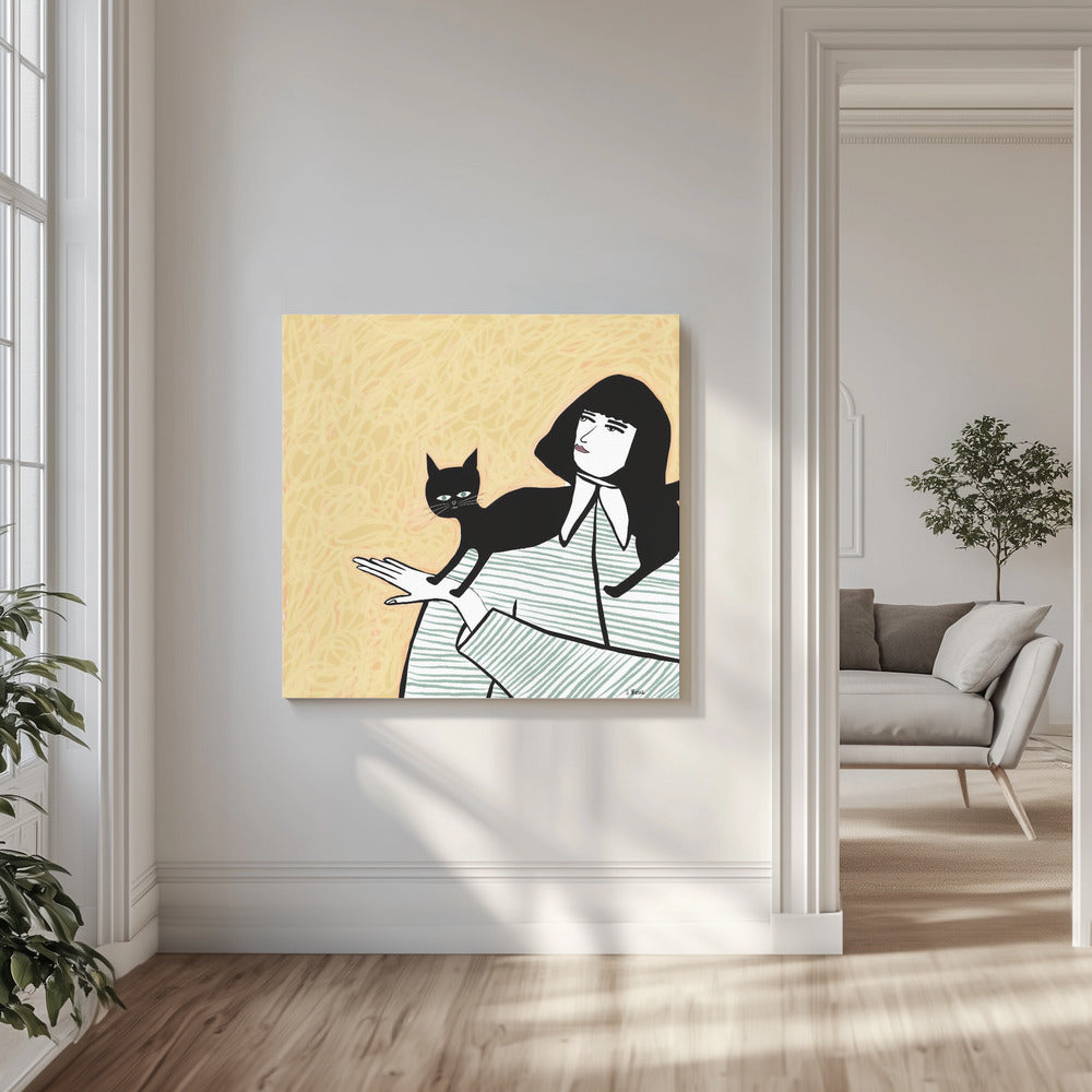 Kattenliefhebber | Canvas