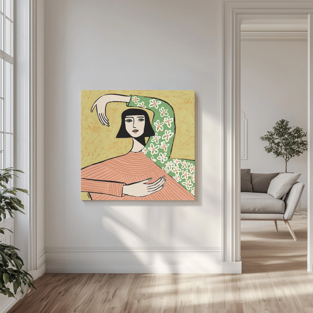 Vreugde van beweging | Canvas