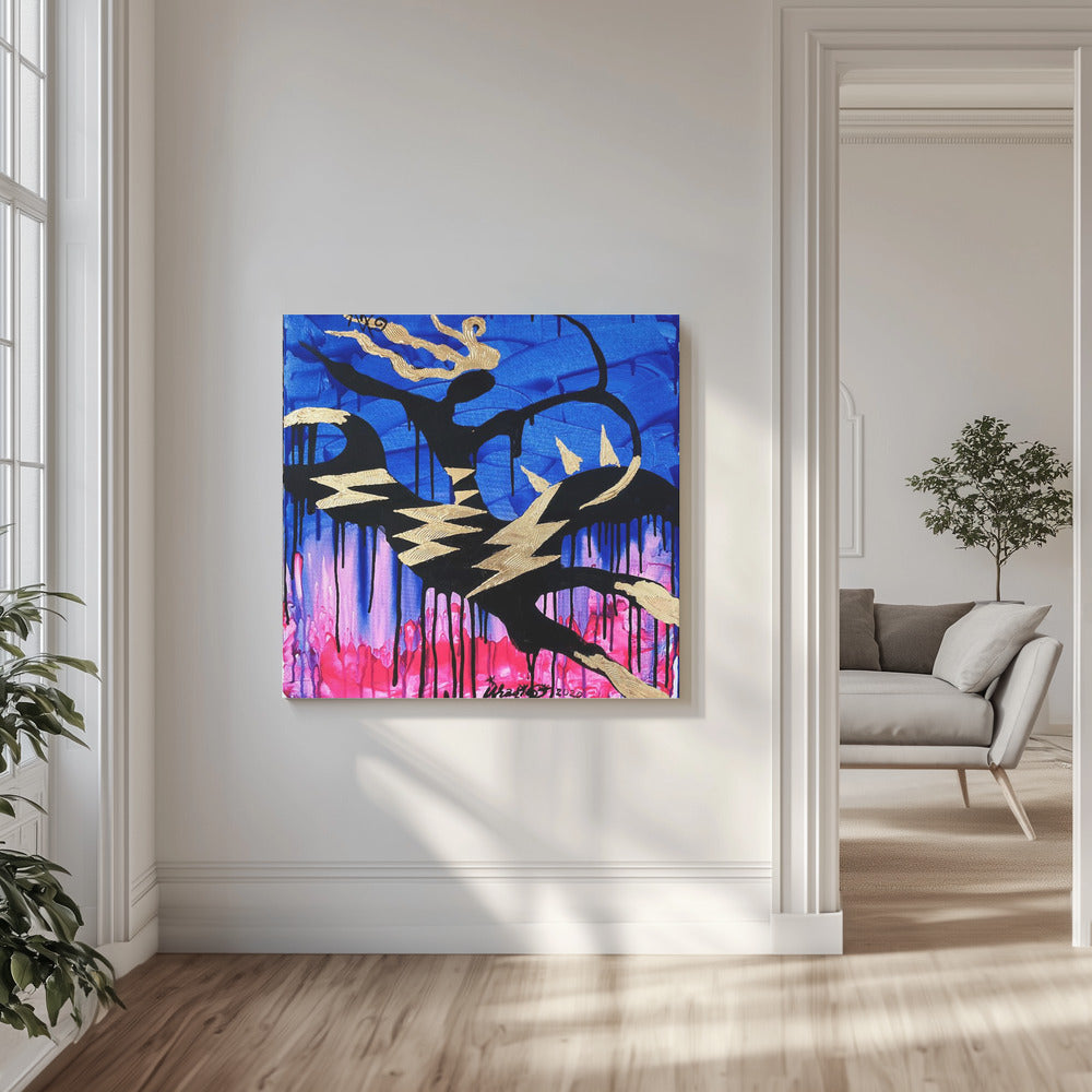 Boogschieten te paard | Canvas