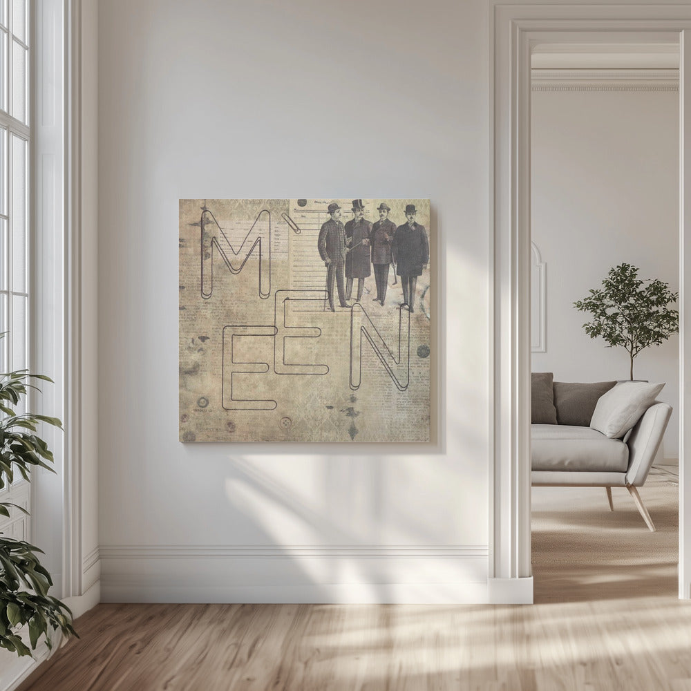 letterkunst 06. MANNEN | Canvas