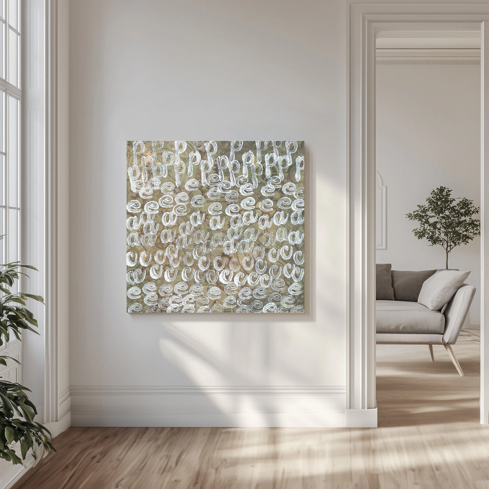 Alfanumerieke Dans | Canvas