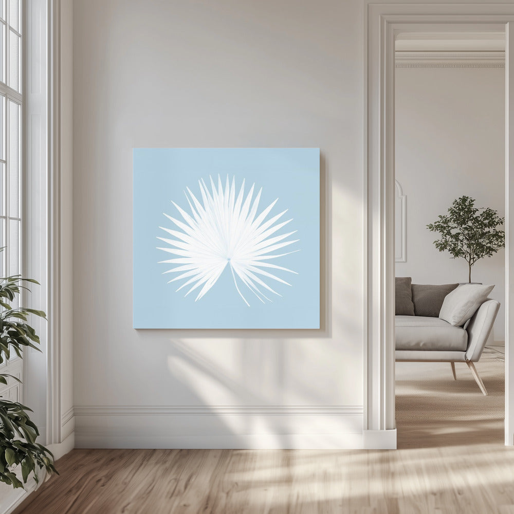 Tropisch Blauw 1 | Canvas