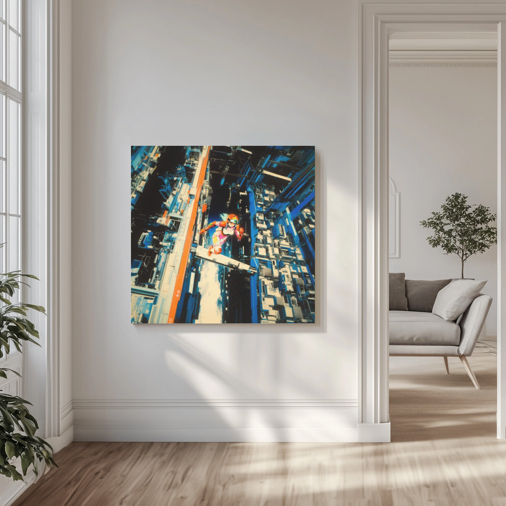 Superheldin | Canvas