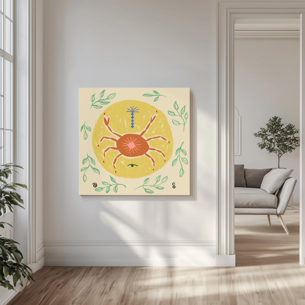 Hemelse krabbendans | Canvas