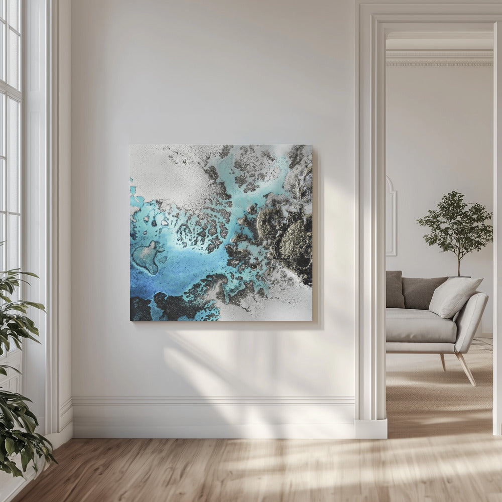 Meest populair - Maritime Majesty - Turquoise Coral Vibes | Canvas