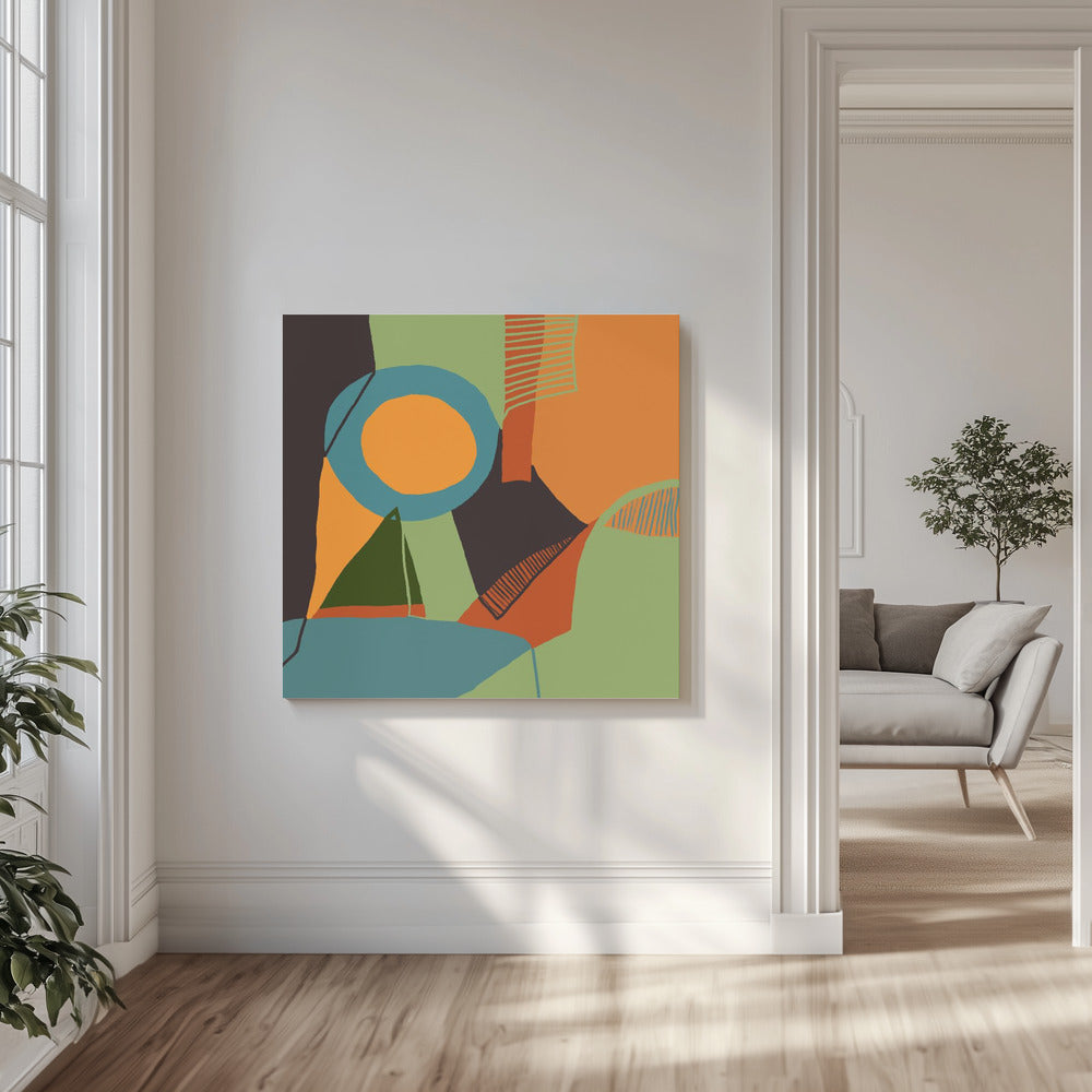 Abstracte patronen | Canvas
