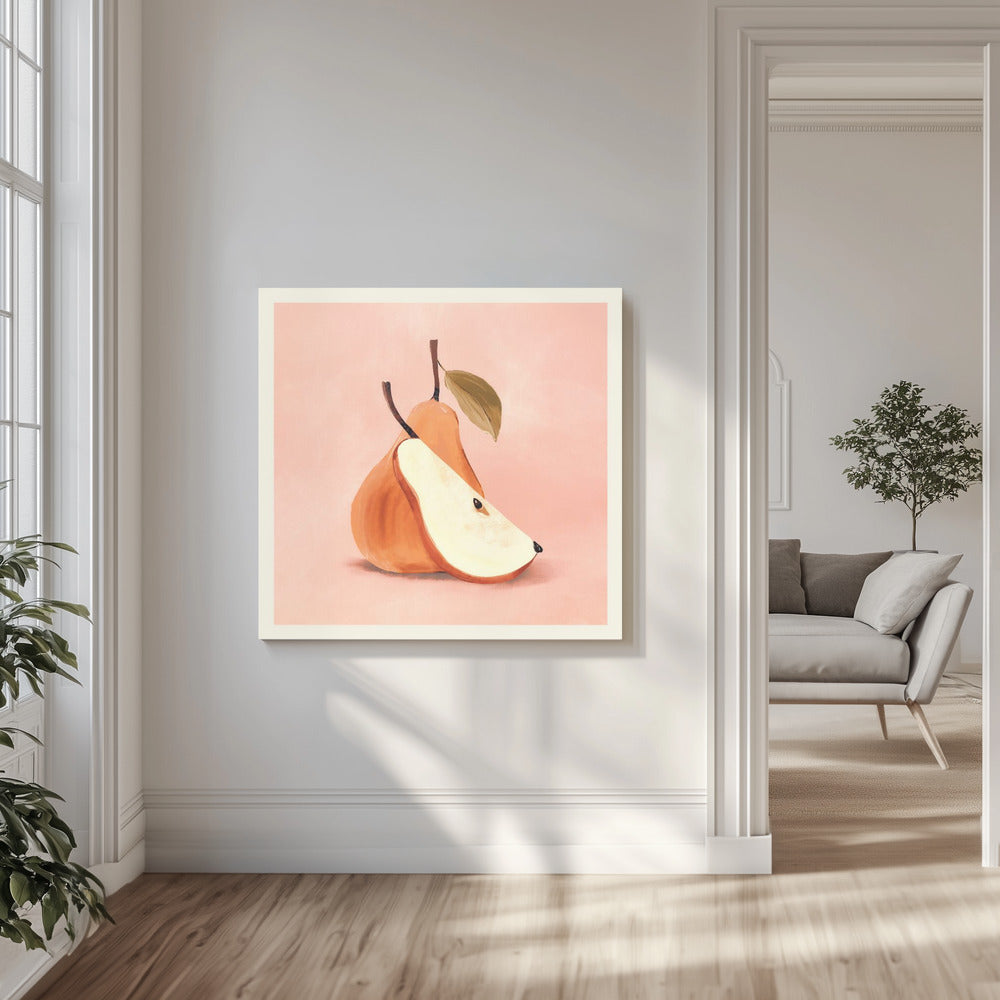 Gestileerde peer | Canvas