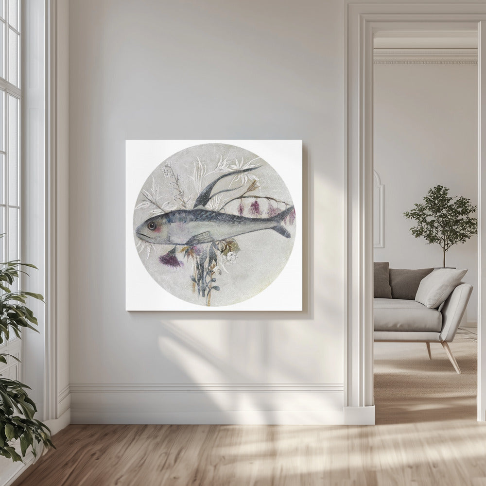 Abstracte botanische elementen | Canvas
