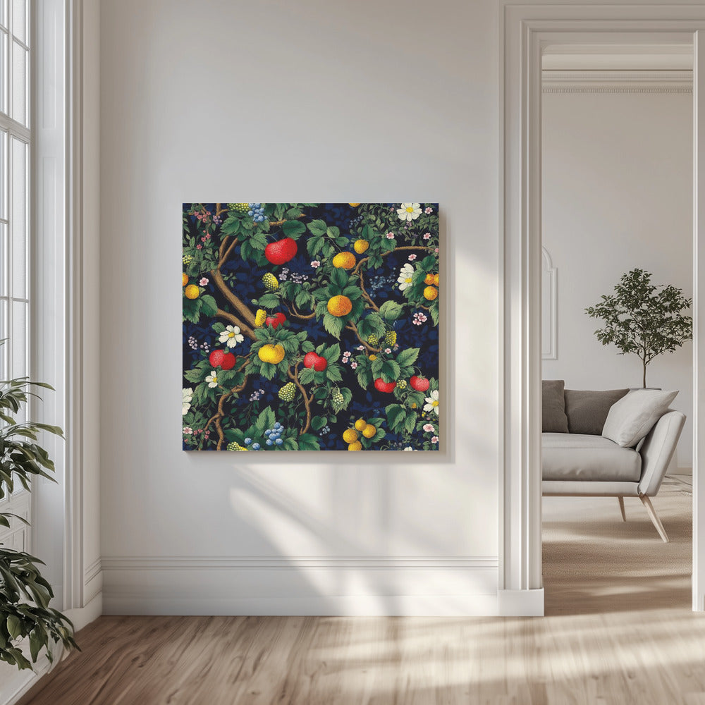 Levendige Boomgaardvreugde | Canvas