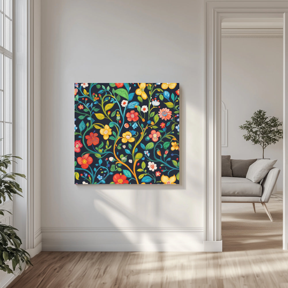 Bloeiende bloesems | Canvas