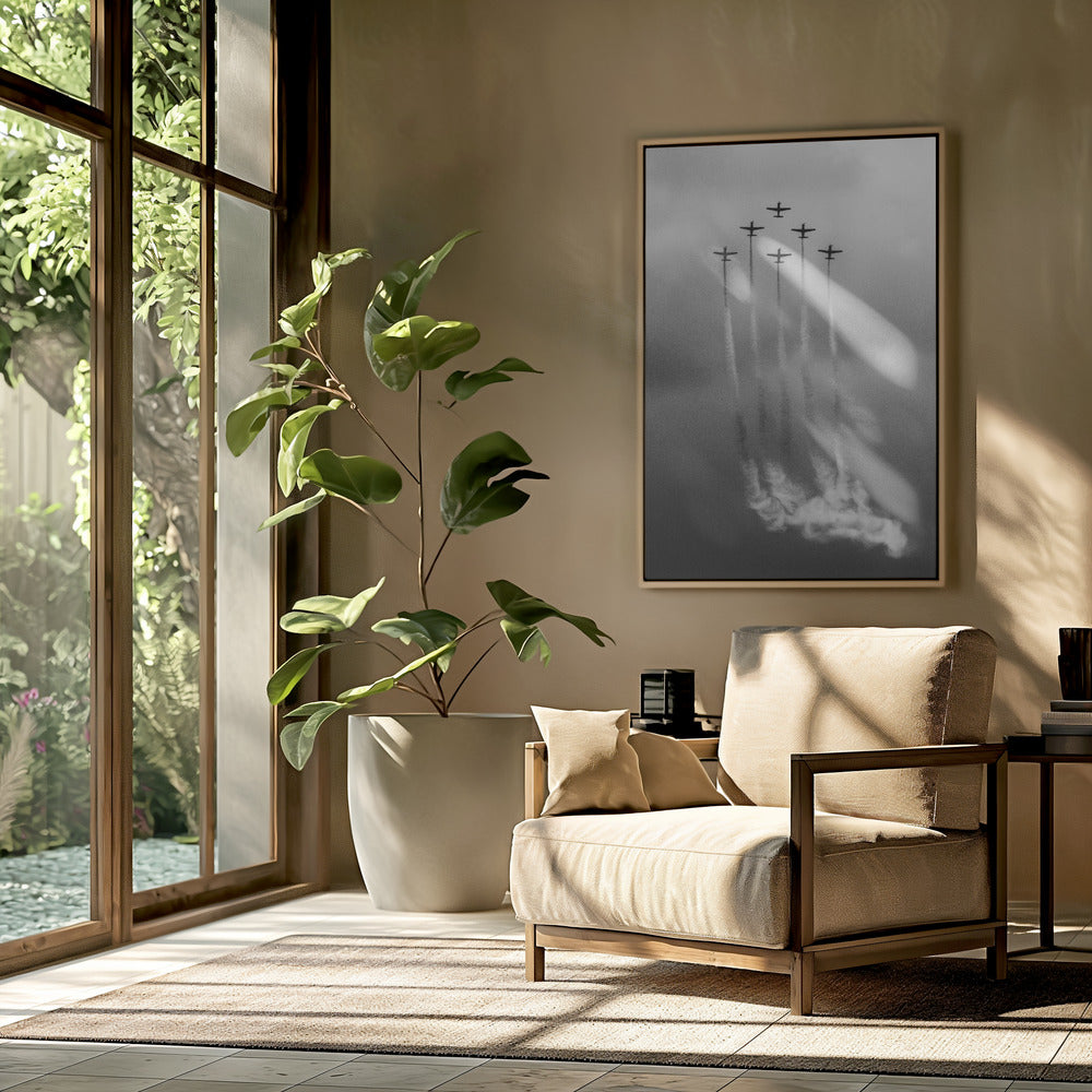 Zes op de Wolk | Poster