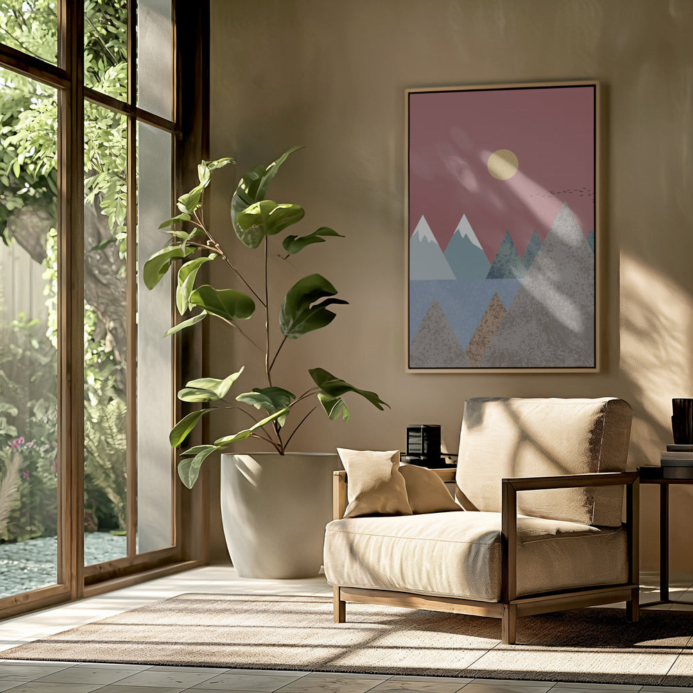Berglandschap | Poster