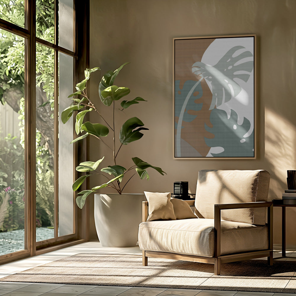 Monstera Cut Out 03 | Poster