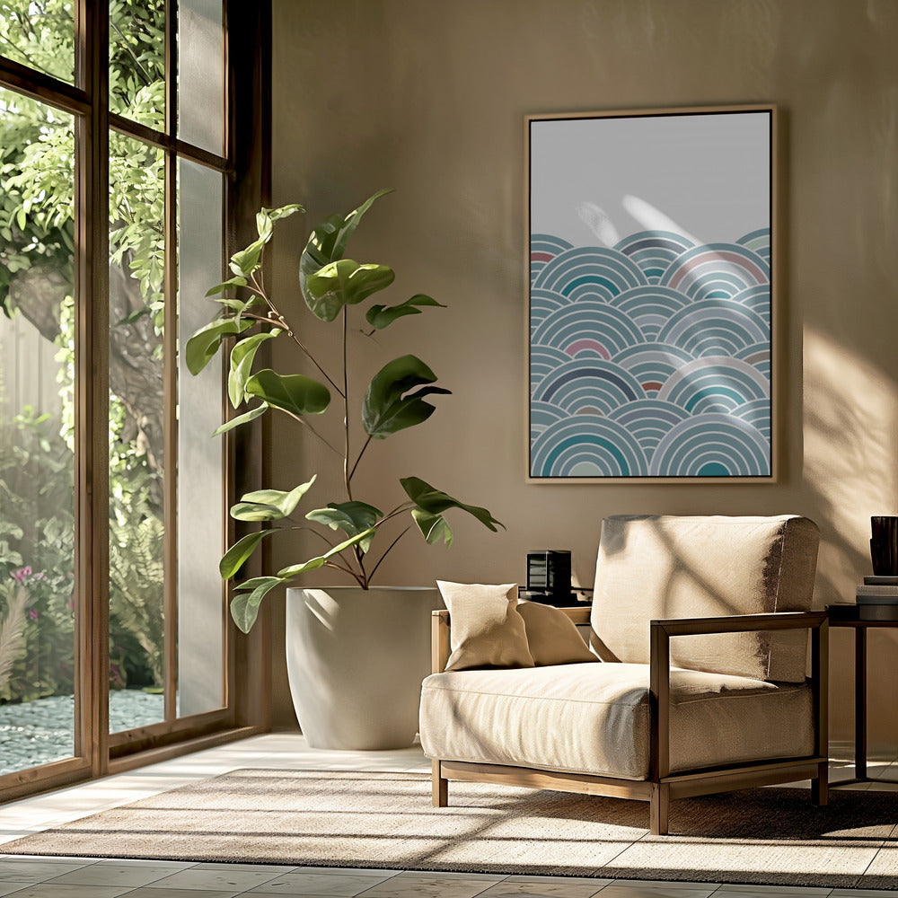 Zee van regenbogen | Poster