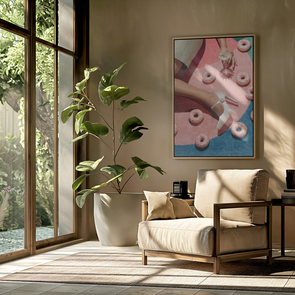 Roze Picknick #02 | Poster