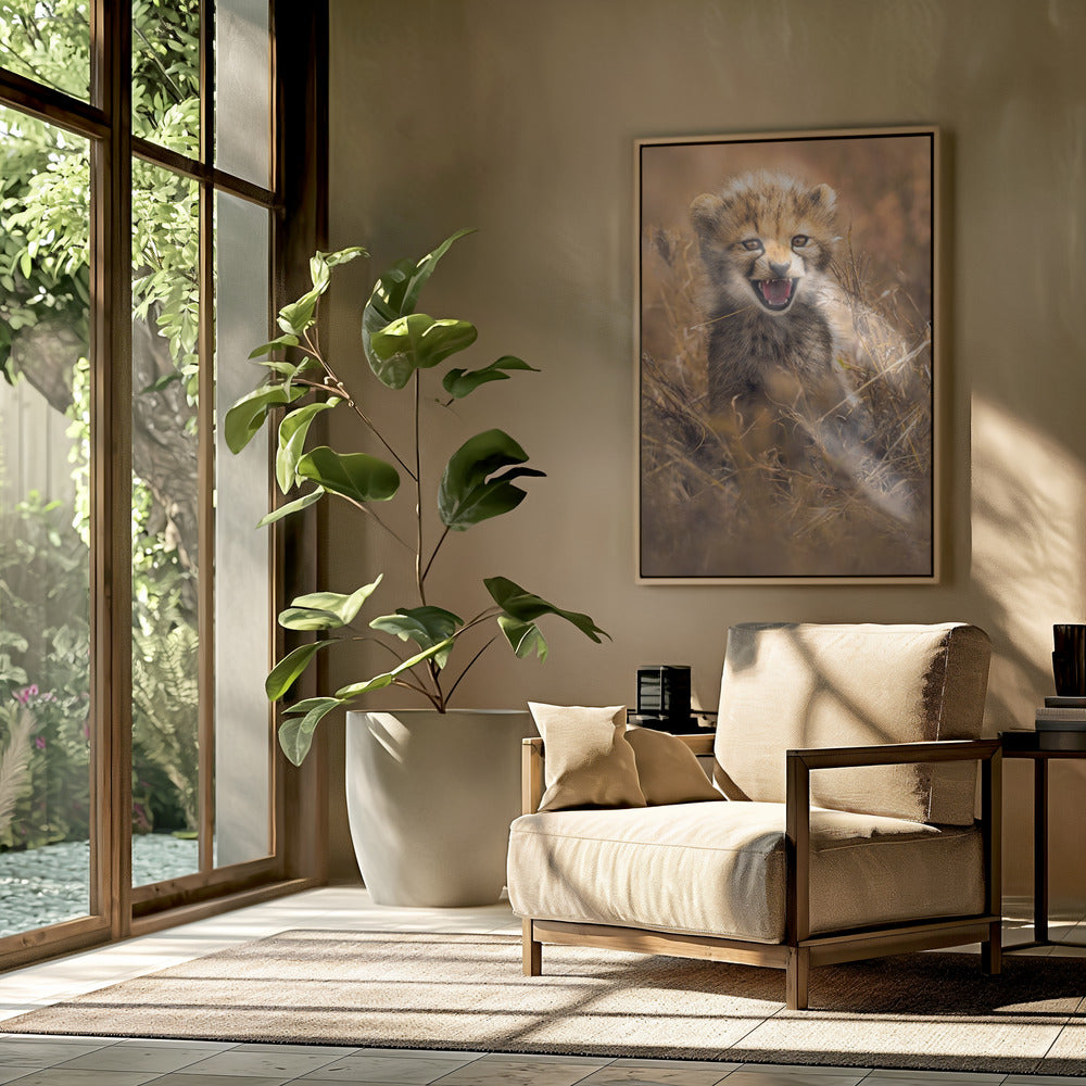 Grote glimlach | Poster