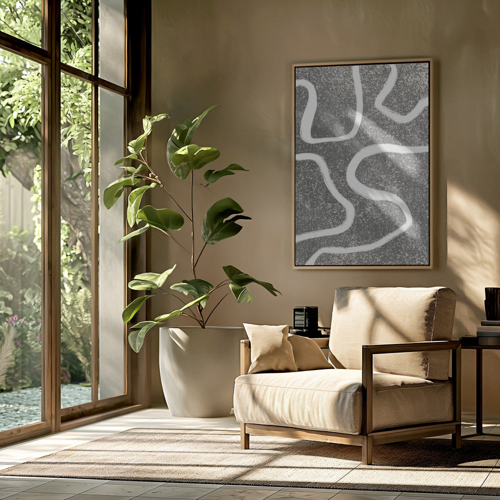 Curven in contrast | Poster