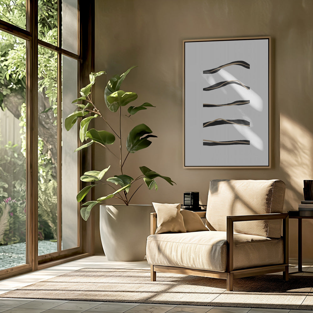 Flowing Stripes | Poster