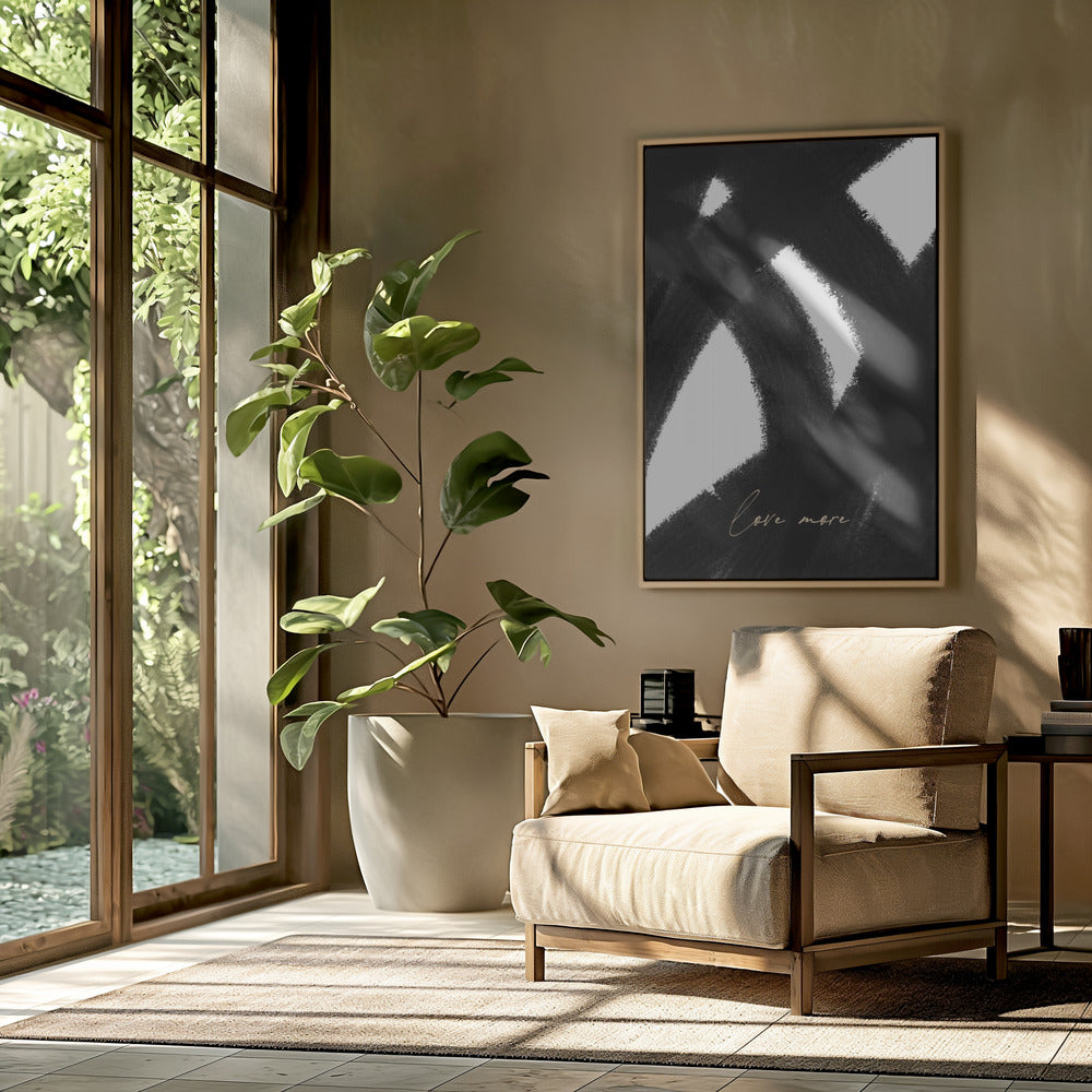 Het abstracte pad van de liefde | Poster