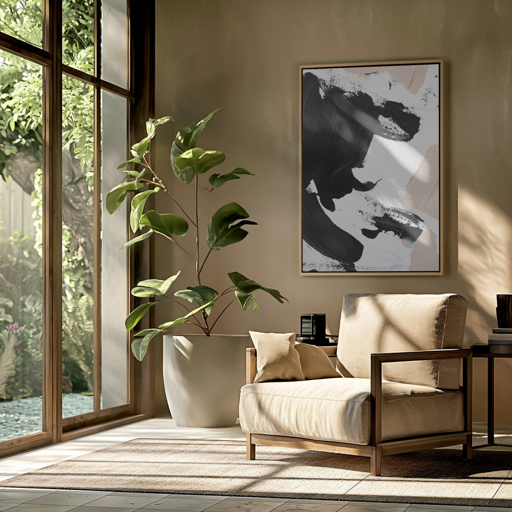 Zwart en Naakt | Poster
