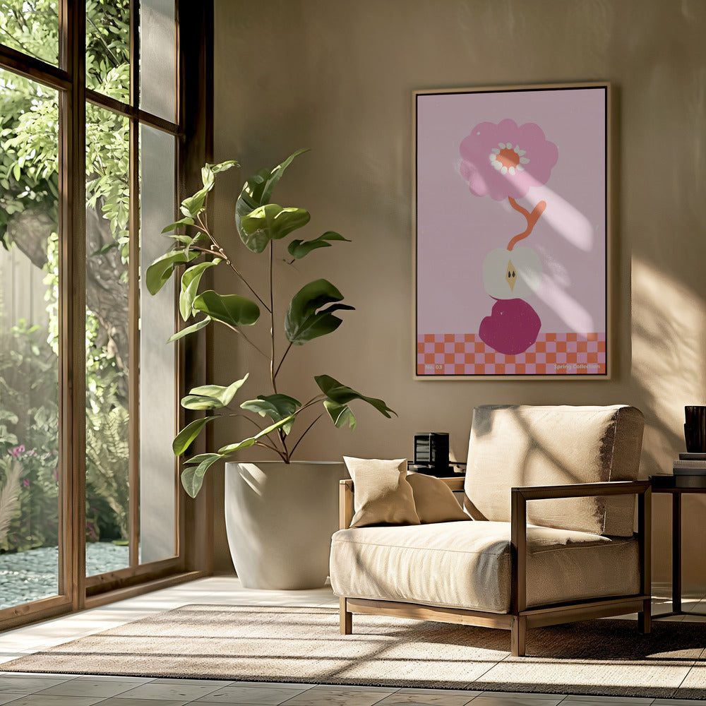 Lentebloem #03 | Poster