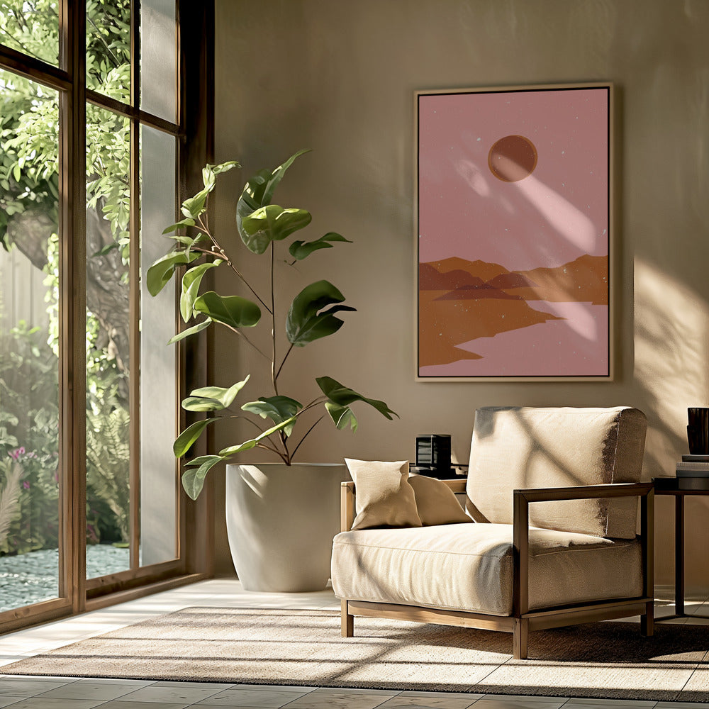 Maanlandschap | Poster