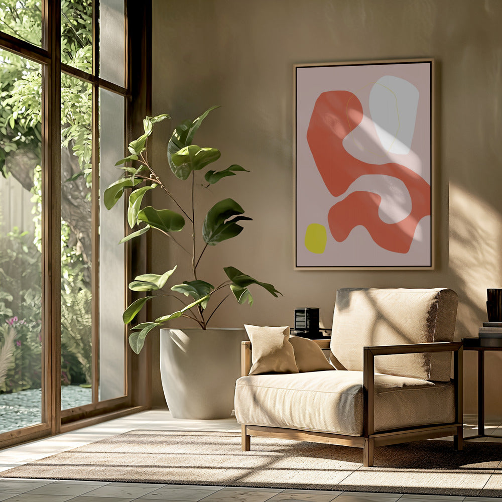 Abstract Curves Dance | Poster